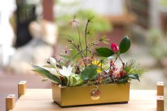 お正月の花