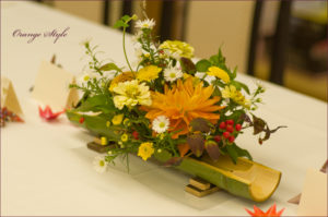 和の会場装花